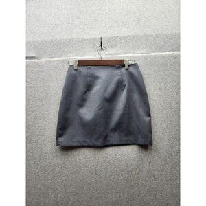 VTG La Belle Womens Gray Polyester Pencil Skirt Size 7